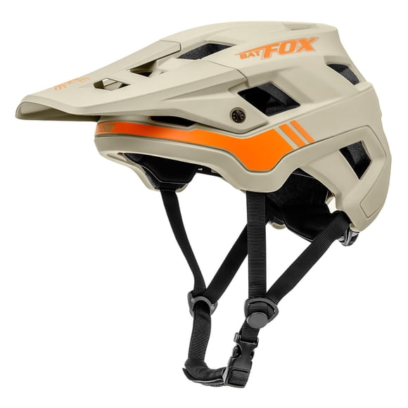 Casco de bicicleta BATFOX LA303 para hombres, mujeres, adultos y jóvenes, color caqui