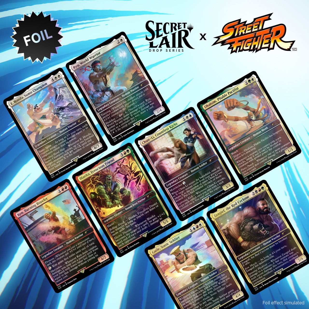 Magic: The Gathering TCG - Secret Lair x Street Fighter - Foil