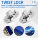 thumbnail image 4 of Twist Lock Common Sense Fastener, Turn Buttons for Boats, RVs(10PC), 4 of 5