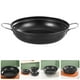 thumbnail image 5 of BRIGHTFUFU Olla de cocina redonda de acero inoxidable, Wok de cocina con doble asa, con suministro de cocina, 28CM, 5 of 7