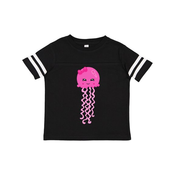 Inktastic Cute Jellyfish, Little Jellyfish, Pink Jellyfish Girls Toddler T-Shirt