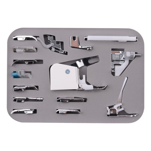 Dinner Napkins 15 Pcs Sewing Machine Presser Walking Feet Kit CY-015 Low Shank Adapter Zipper