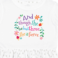 thumbnail image 4 of Inktastic 3rd Birthday She is Fierce Girls 3 Year Old Girls Toddler Dress, 4 of 5