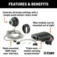 thumbnail image 2 of CURT 51170 Spectrum Original Equipment Style, Integrated Electric Trailer Brake Controller, Proportional, 2 of 7