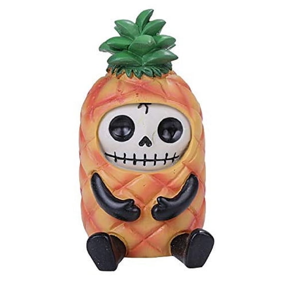 SUMMIT COLLECTION Furrybones Pina Signature Skeleton in Pineapple Costume Sitting Straight Up