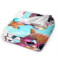 thumbnail image 2 of Super Kitties Blankets Ultra Soft Flannel Blanket All Season Fuzzy Blanket Fluffy Cozy Blanket For Couch Bed Sofa 50"X40", 2 of 9