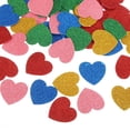 thumbnail image 1 of Uxcell 100Pcs Glitter Foam Stickers 1.8" Self-Adhesive Star-Shape Stickers Multicolor, 1 of 7