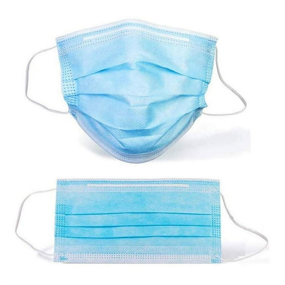 STERILIZED NEW Disposable Face Mouth Mask 4-Ply Ear Loop 10 PCS