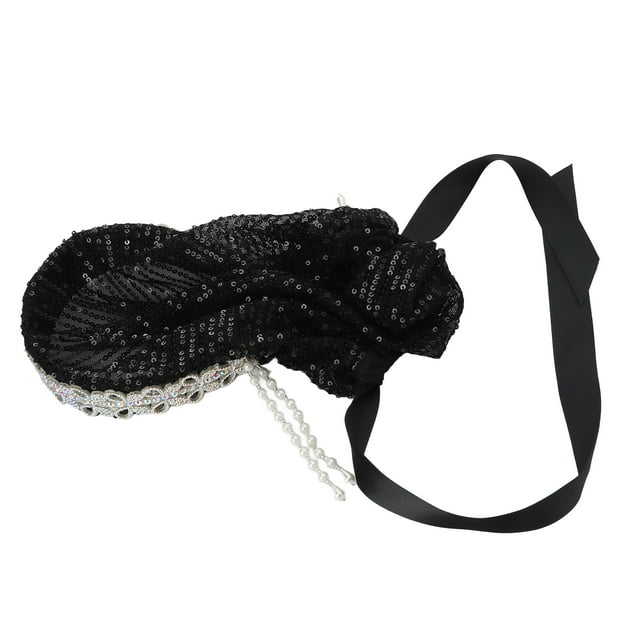 Foulard Hijab Serre-Tête Musulman Chapeau Élégant Élasticité Strass Nœud Strass Strass Strass Extra Long Accessoires de Bijoux