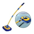 thumbnail image 3 of Car Wash Brush Mop Adjustable Aluminum Alloy Long Handle for Trailer RV, 3 of 8