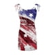 thumbnail image 4 of Vestido ajustado sin mangas de color sólido con cuello en V cómodo informal a la moda para mujer Pompotops ghjkhdj8037, 4 of 5