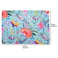 thumbnail image 3 of Decozen Cork Placemats Set of 6 for Dining Table, Table Placemats - Green Floral - Home Decor, 3 of 7