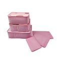 thumbnail image 1 of Travel Clothing Sorting and Storage Bag Set for Travel Organizers with Large Capacity and Versatile Luggage Classification 6-Piece Travel Storage Solutions, 1 of 4
