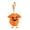 Orange, variant on DAMAI Halloween Goose Outfit,Pumpkin Bat Costume Dress Clothes with Bow for 23" Goose, Cement Statue Yard Front Porch Lawn Outdoor Patio Art DecorationBat