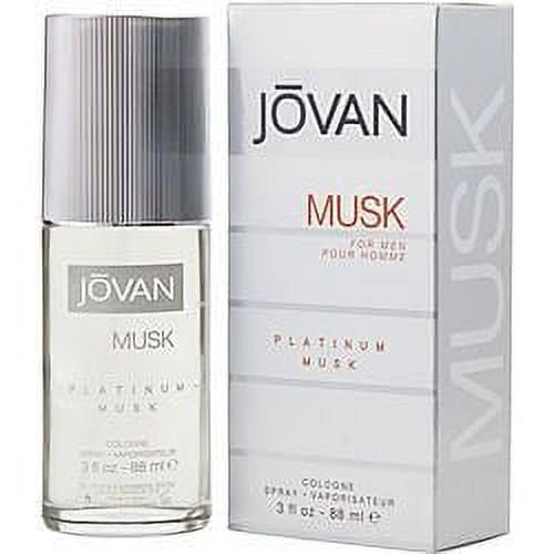 JOVAN MUSK COLOGNE SPRAY 3 OZ (PLATINUM EDITION) JOVAN MUSK( Pack of 3)