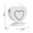 thumbnail image 2 of Riwcyla Electric Bubble Machine for Wedding Party Interactive Heart Shape Rechargeable Battery Portable Bubble Maker Multi,hole Remote Control Charging Automatic Rotating Bubble Machine, 2 of 6
