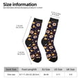 thumbnail image 2 of KLL Turkey And Autumn Print Cool Socks Men's Women's Crew Socks Funny Crazy Novelty Stockings, 2 of 6
