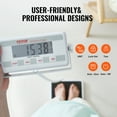 thumbnail image 5 of VEVOR Portable Medical Scale, Professional Digital Physician Scale for Weighing - with Anti-Slip Mat, 2 Units (kg/lb), Hold & Tare Function, 550LBS Capacity Physician Wight Scale, 5 of 9