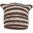 thumbnail image 4 of COMPUKAS Women's Trendy Coffee Beanie Hat 1-Pack Acrylic Fiber Warm Windproof Winter Cap, 4 of 8