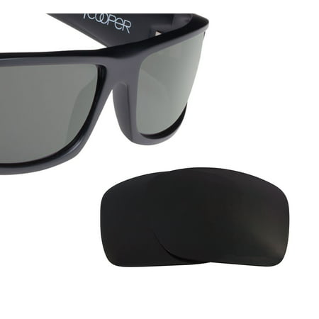 Replacement Lenses Compatible with SPY OPTICS COOPER XL Polarized Advanced Black