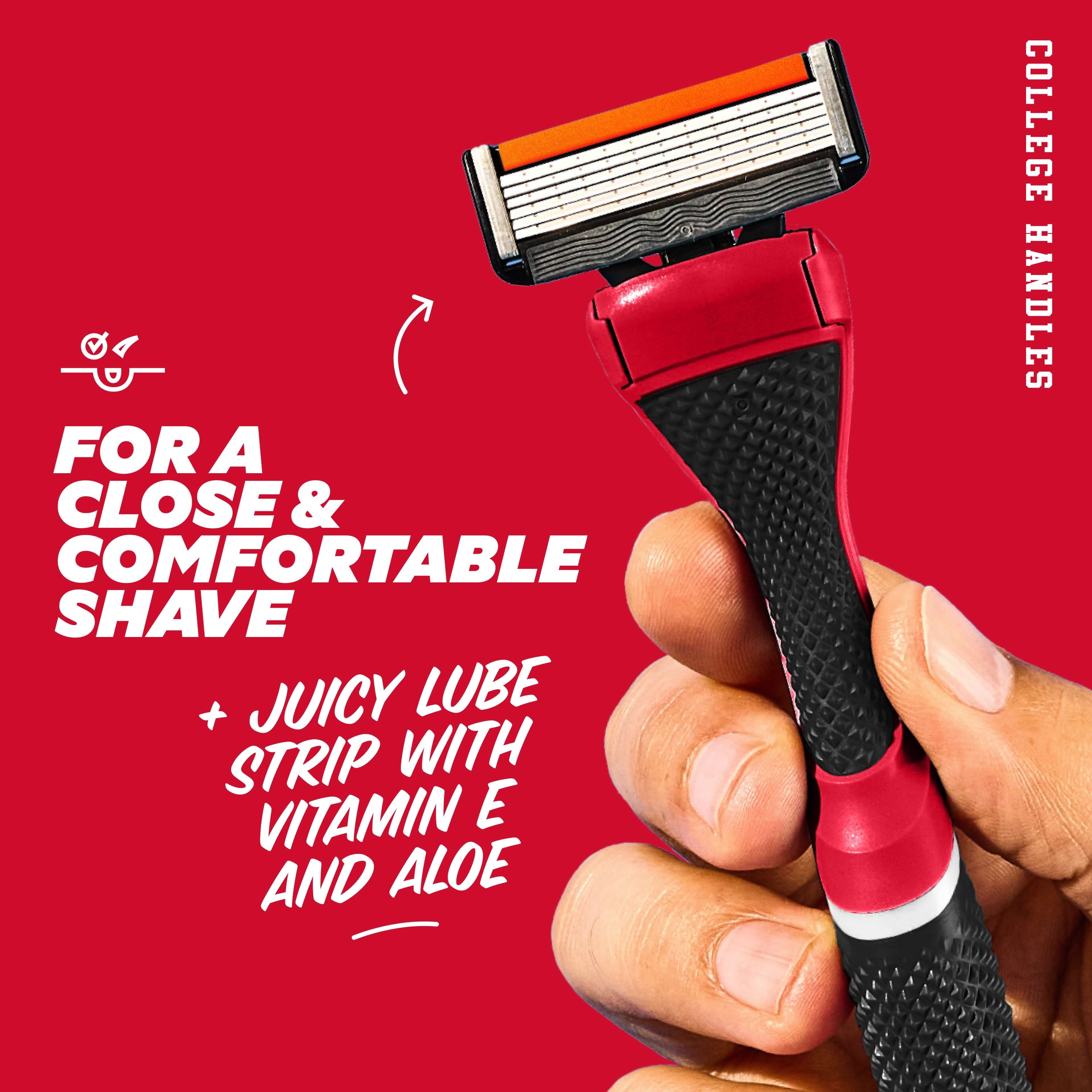 Dollar Shave Club Texas Tech 6-Blade Razor Starter Set