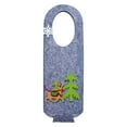 thumbnail image 2 of Felt Christmas Door Hanger Decorations,Cute Holiday Doorknob Decorations Indoor Door Knob Merry Christmas Ornament Signs for Home Hotel Bedroom Door Decor, 2 of 5