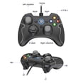 thumbnail image 6 of EasySMX Wired PC Steam Game Controller Gamepad Joysticks Dual Shock for Windows/ Android/ PS3/ TV Box/Tesla, ESM-9100,Black Gray, 6 of 9
