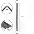 thumbnail image 4 of Black Flexible Plastic Drinking Straws, Pack of 500/200/100, Disposable Bendy Straws for Everyday Use, 4 of 4