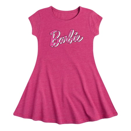 

Barbie - Sketch Original - Toddler And Youth Girls Fit And Flare Dress
