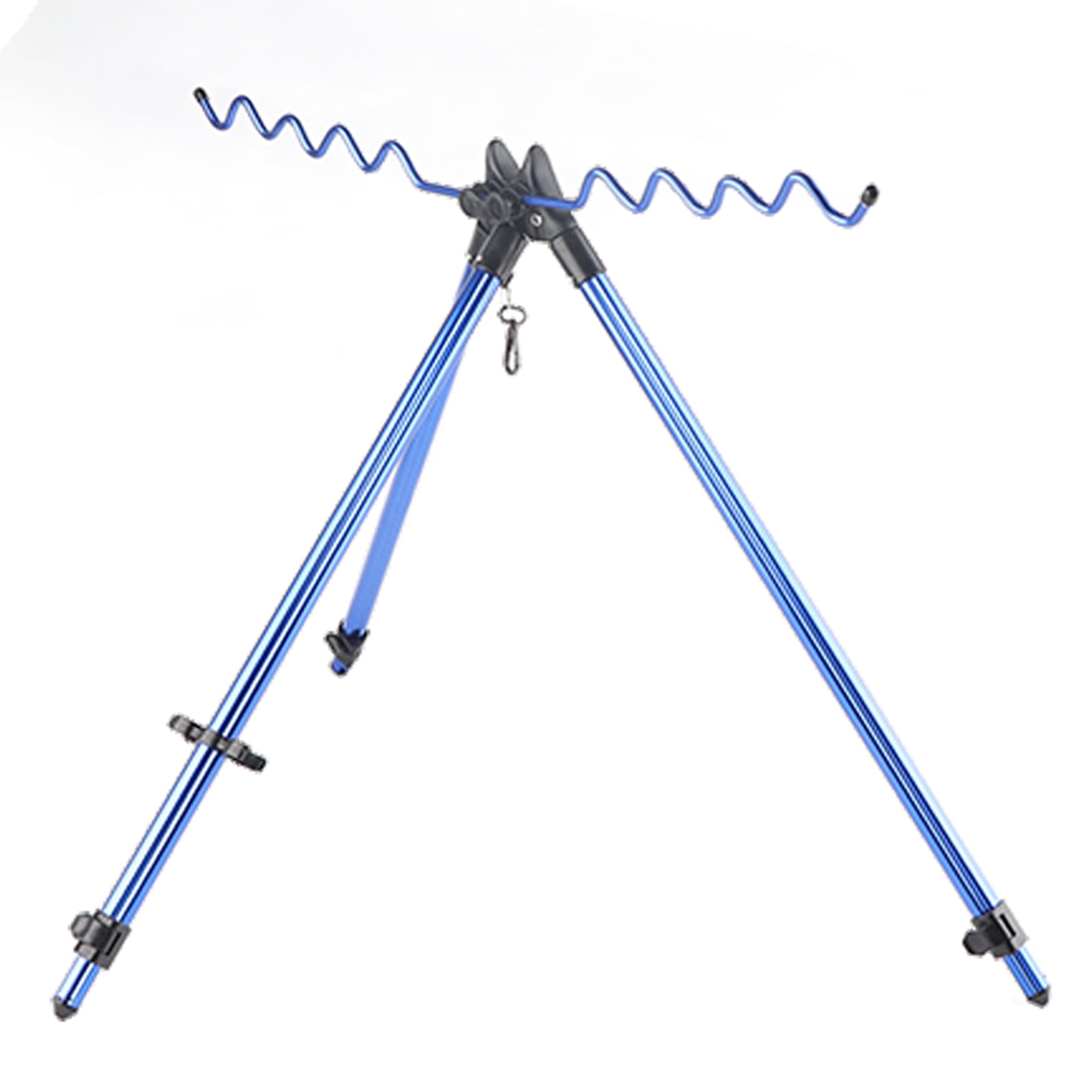 Aestri Aluminium Alloy Telescopic Boat Fishing Rod Holder Portable Sea Pole Bracket Tripod Stand Rest Tackle Accessory Support For Saltwater And Freshwater Fishing Multicolor
