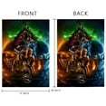 thumbnail image 4 of Mortal Kombat-bandera de jardín temática. Regalo perfecto para fans, amigos y familiares, ideal para actividades al aire libre y decoración de fiestas.28CM*45CM, 4 of 5