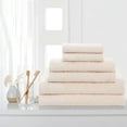 thumbnail image 2 of Superior Egyptian Cotton Two Pattern and Solid 6-Piece Towel Set, 2 of 5