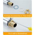 thumbnail image 4 of accesorios De Fixation De Robinet Robinet De Fixation, (2 Pices Dores)outil De Fixation De Robinet S'adapte Parfaitement Au Robinet Et Au Lavabo, 4 of 5