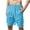 Light Blue, variant on Inleife Mens Shorts Casual Beach Work Casual Short Trouser Short Pants for Men