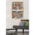 thumbnail image 2 of Friends - Collage Wall Poster, 22.375" x 34", Framed, 2 of 3