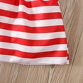 thumbnail image 5 of OAVQHLG3B 4th of July Baby Girl Outfits 4th of July Outfit Independence Day Shirt Skirt Set American Flag Summer Clothes, 5 of 7