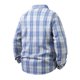 thumbnail image 5 of Mens Casual de Manga Corta Botón Abajo Camisas de Manga Larga a Damas Bolsillo Tee Cuello Turndown, 5 of 8