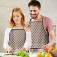 thumbnail image 5 of Brown Bigfoot Pattern Apron-Garden Aprons for Women with Pockets-Cotton Linen Waterproof Kitchen Cooking Gardening Aprons Adjustable for Kitchen,Cooking,BBQ and Salon 33x27 Inch, 5 of 7