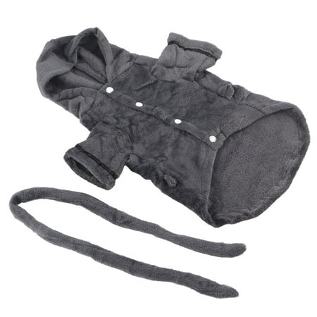 

Pet Bathrobe Plush Dog Nightwear For Cats For Puppy XL