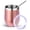 Rose Gold, variant on Neihepal 12oz Stainless Steel Wine Tumbler with Lid and Straw, Double Wall Vacuum Insulated Travel Cup, (Dark Night,1 Set)