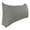 Dark Gray, variant on Small Wedge Pillow Headboard Reading Pillow for Sitting Up in Bed Adult Backrest Triangle Bolster Pillow for Couch Daybed Cushion Lumbar Body Support Leg Positioning, 20 * 47 * 7.8in