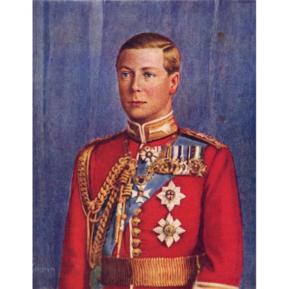 Posterazzi DPI1903550LARGE Edward VIII, 1894 to 1972 King of The United Kingdom & Emperor of India From His Majesty King Edward VIII Published 1936 Poster Print, 24 x 32 - Large