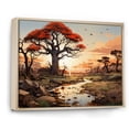 thumbnail image 2 of Designart "Tales Baobab in Africa II" African Floater Framed Canvas Print, 2 of 7