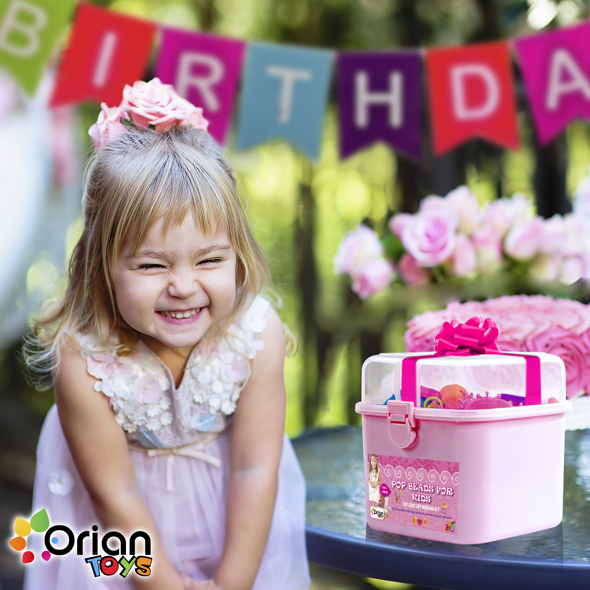 Orian Pop Beads Jewelry Making Kit with Unicorn Bag photo 7