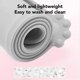 thumbnail image 2 of Silicone Pet Feeding Mat, Spill-Proof, Non-Slip, Washable, Cute Design, for Cat, Dog, Water Bowl, Grey, 2 of 4