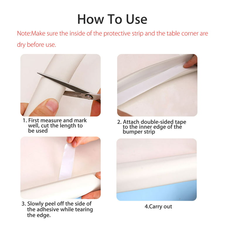 How to use a corner protector