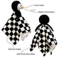 thumbnail image 2 of Manta Beilimu Baby Lovey de 14 pulgadas con forma de pingüino suave, 2 of 7