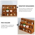 thumbnail image 6 of BALAHAPY Display Storage Rack Wooden 1Set 15X10.6X5.1In, 6 of 7