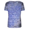 thumbnail image 2 of Blouses à Manches Courtes pour Femmes T-Shirt à Col Rond Décontracté à Imprimé Floral pour Femmes Tuniques à Manches Courtes Hauts Blouse Femme Hauts à Manches Courtes Femme Blouse à Manches Courtes Hauts à Manches Courtes pour Femmes, 2 of 8
