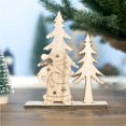 thumbnail image 2 of UYUH Christmas Wooden Table Decor Rustic Holiday Centerpiece, Farmhouse Tabletop Decorations for Dining, Party, and Festive Home Decor, 2 of 8